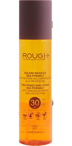 ROUGJ protección solar bifásica spf30+ con activador de melanina 100 ml