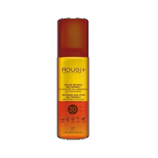 ROUGJ protección solar bifásica spf30+ con activador de melanina 100 ml