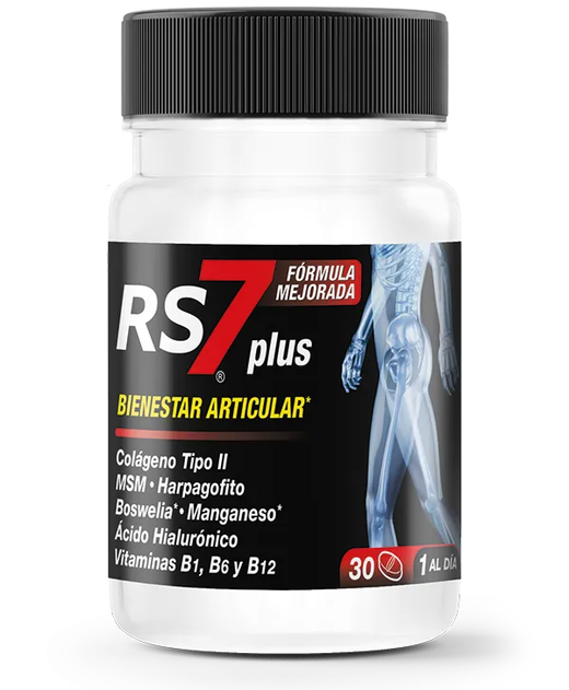 RS7 Plus càpsules complement dúltima generació per al bon funcionament de les articulacions.