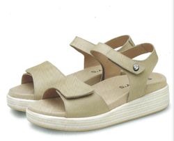 Sandália bio conforto 20689b da Saguy senhora bege