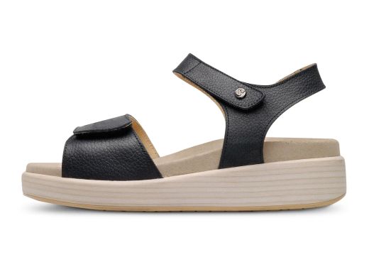 Sandália bio conforto 20689A da Saguy azul
