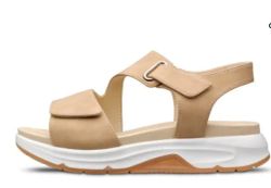 Sandália senhora bio conforto 20702 da Saguy marrom