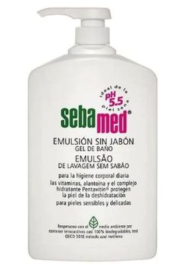 Sebamed emulsión sin jabón gel de baño Higiene diaria para pieles sensibles
