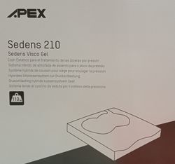 Sedens Visco Gel cojín antiescaras para prevención y tratamiento de ulceras por presión