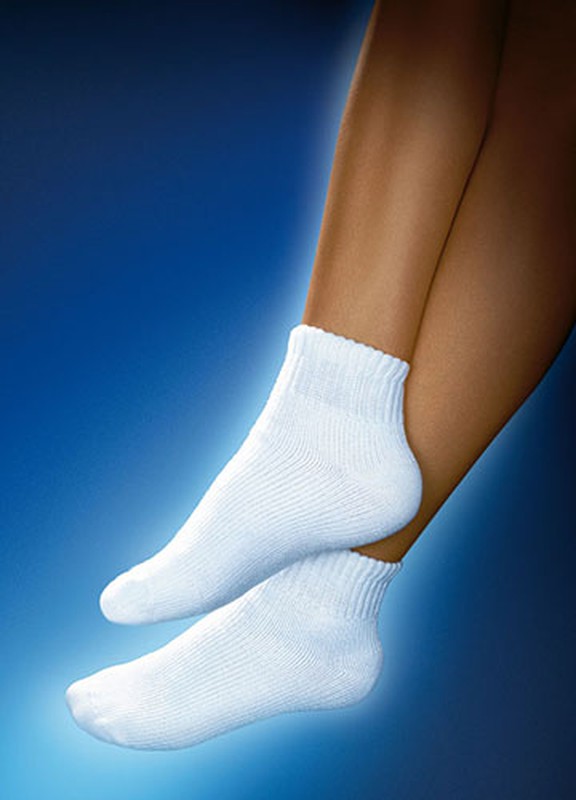 Par de calcetines cortos soporte para diabéticos — Farmacia y Ortopedia Peraire