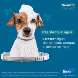 Seresto collar 1,25g + 0,56 g para perros de hasta 8 kg