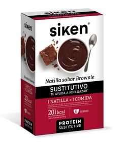 Siken sustitutivo natillas 6 sobres complemento para adelgazar