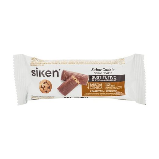 SIKEN® Barrita sustitutiva sabor cookie