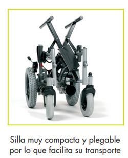 Cadeira de rodas elétrica fixa expressa