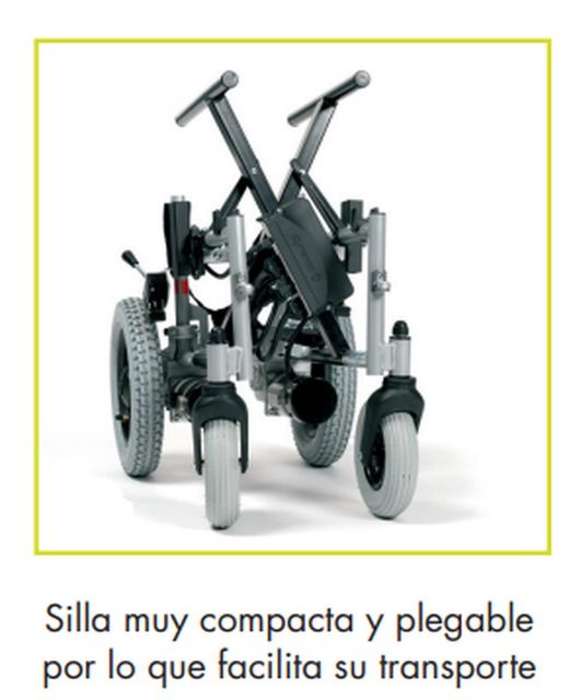 Cadeira de rodas elétrica fixa expressa