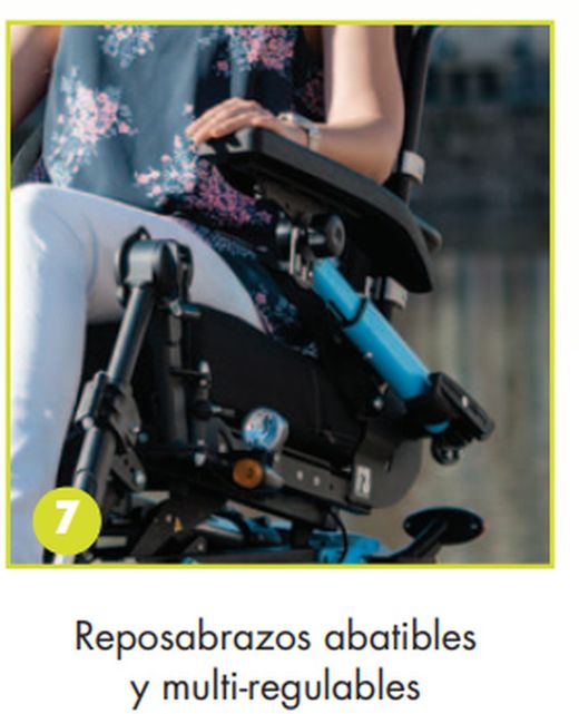 Cadeira de rodas elétrica fixa Forest 3