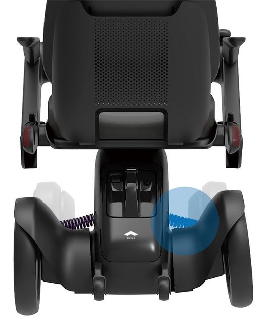 Cadeira de rodas elétrica dobrável modelo C2