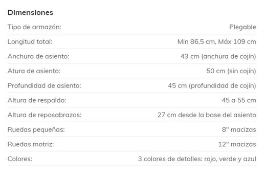 Cadeira de rodas elétrica dobrável Quickie Q50R