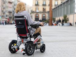 Cadira de rodes elèctrica Plegable R500