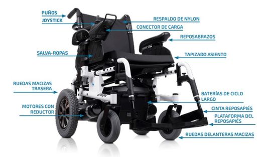 Cadira de rodes elèctrica Spring