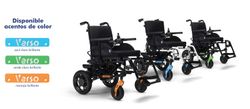 Cadeira de rodas elétrica fixa e conversível Verso