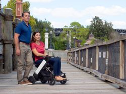 Cadira de rodes eètrica plegable Model F