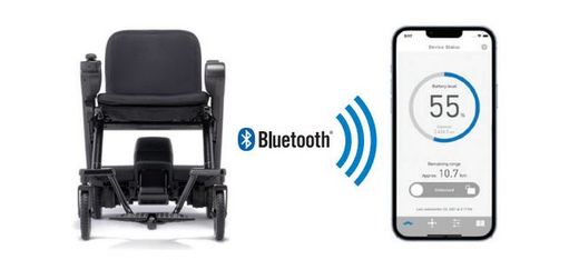 Cadira de rodes eètrica plegable Model F