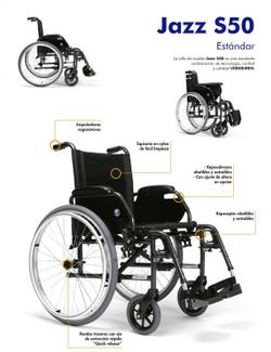 Cadira de Rodes Vermeiren Jazz S50