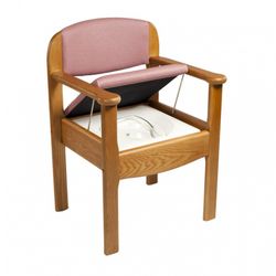 Silla WC de madera "Royal"