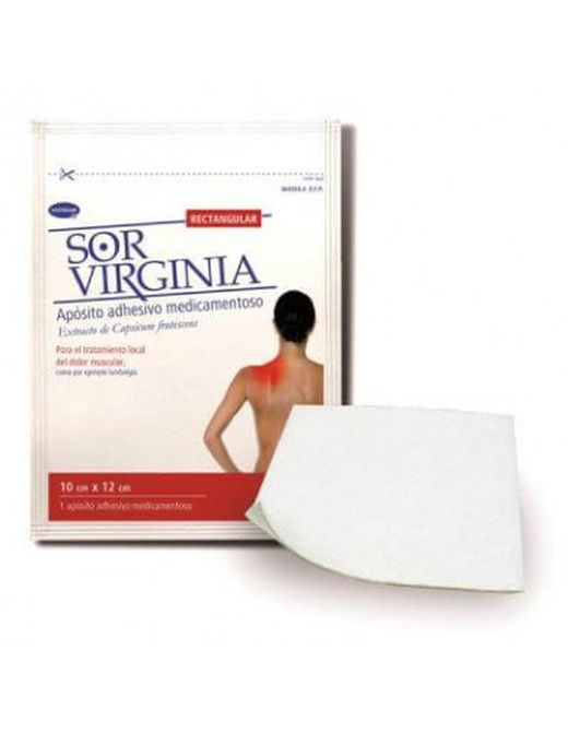 Sor Virginia 1 apósito adhesivo medicamentoso (rectangular)