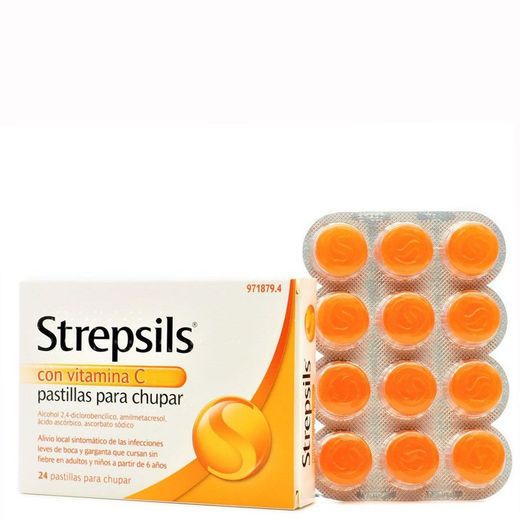 Strepsils con Vitamina C 24 Pastillas