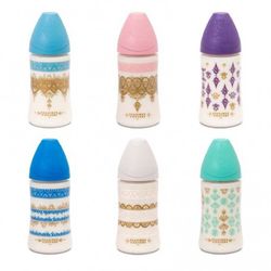 Suavinex Biberon Silicona Tetina Redonda  3 Posiciones 270 ml +0M