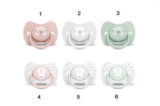 Chupeta Suavinex Premium com bico fisiológico de silicone +18m
