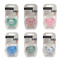 Suavinex Chupete Silicona Anatómico 0-6 M