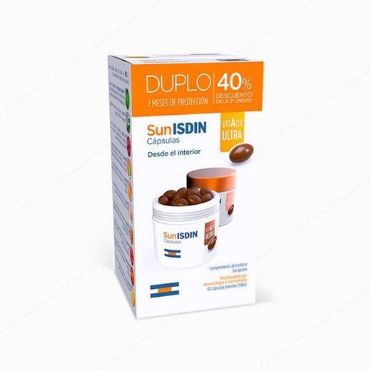 SunISDIN Cápsulas nutriprotector envase duplo 30 + 30