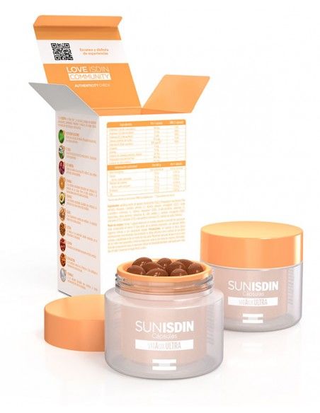SunISDIN Cápsulas nutriprotector envase duplo 30 + 30