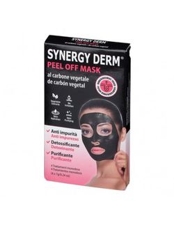 Synergy Derm Peel off máscara de carvão