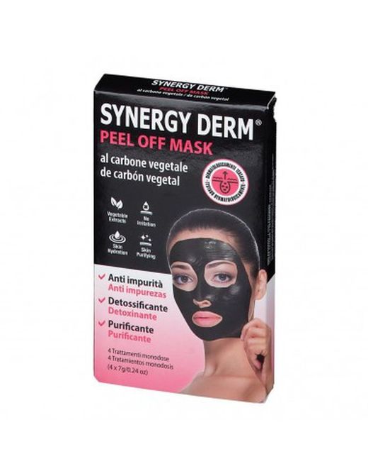 Synergy Derm Peel off máscara de carvão