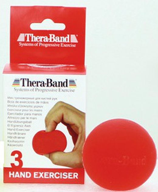 Bola de exercícios para mãos quente e fria Theraband