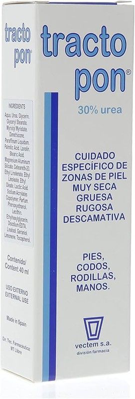 Tractopon 30% Uréia Creme para Cracks 40 ml