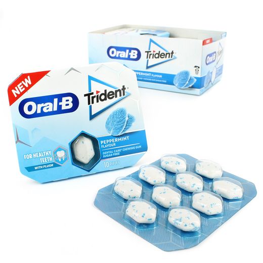 Trident Oral B Menta 10 Chicles