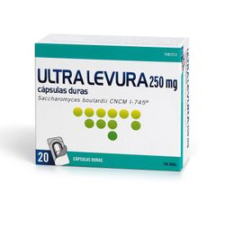 Ultra-levura 250 mg 20 Capsulas  (Blister)