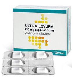 Ultra-levura 250 mg 10 Capsulas