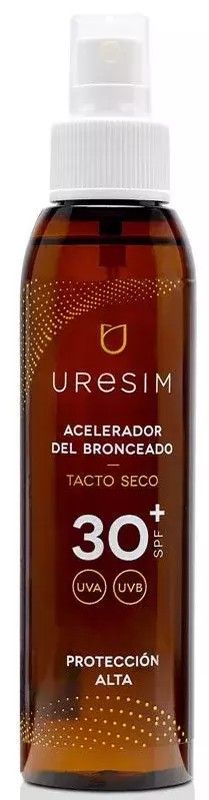 Uresim crema solar corporal acelerador del bronceado SPF30+ 125 mL