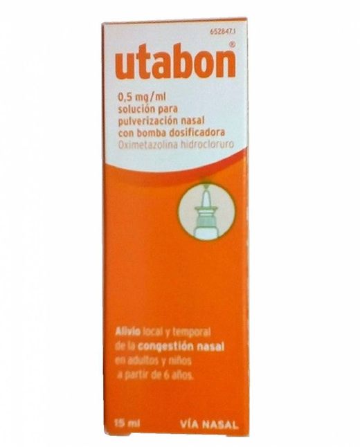 Utabon solución para pulverización nasal 15 ml