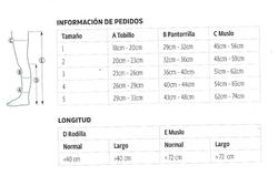 Veinax microtrans mitges de compressió Beix curta (parell)