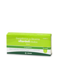 Supositorios vilardell 12 supositorios