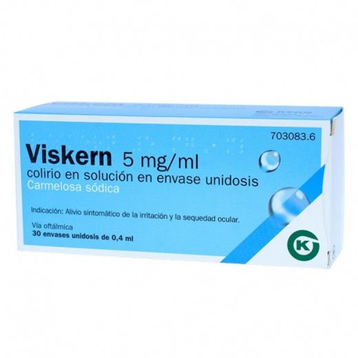 Viskern 5 mg/mlolirio en solución 30monodosis 0,4 ml