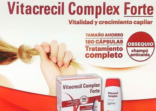 Vitacrecil complex forte 180 cápsulas