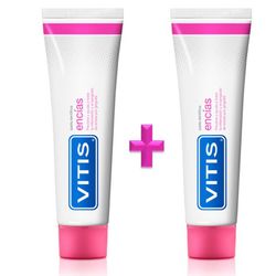 Vitis encías pasta dentífrica envase duplo 150 mL + 150 mL