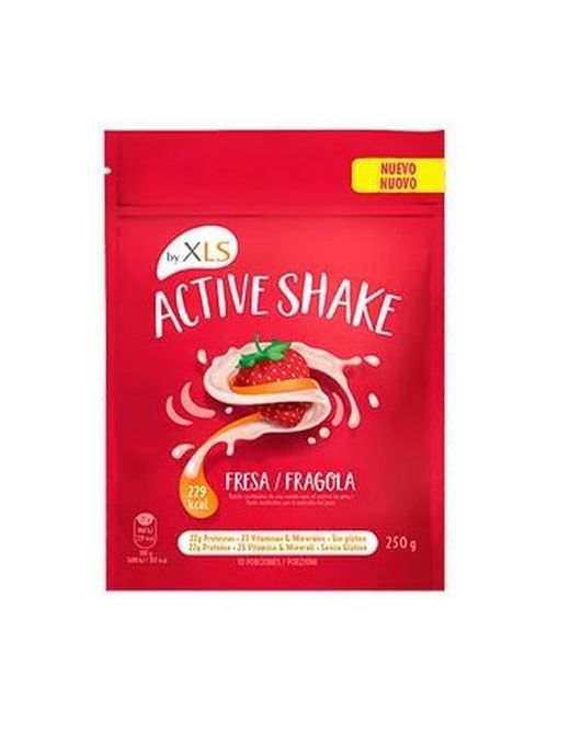 Xls Active Shake Batido Sustitutivo Polvo Sabor Fresa 250 Gr
