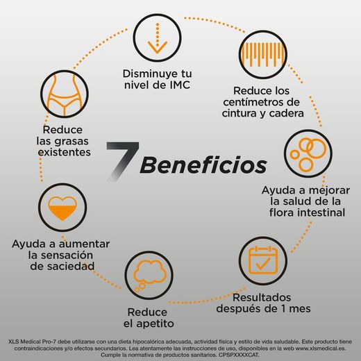 Xls Medical Pro 7 180 cápsulas