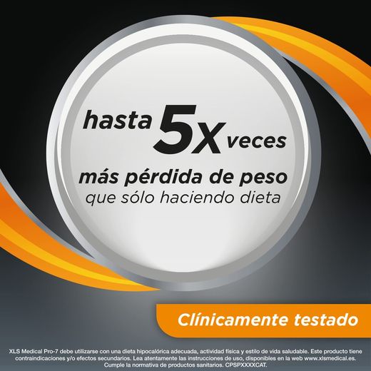 Xls Medical Pro 7 180 cápsulas