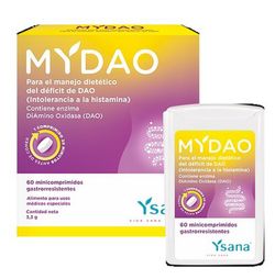Ysana Mydao 60 minicomprimidos gastrorresistentes para intolerancia a la histamina