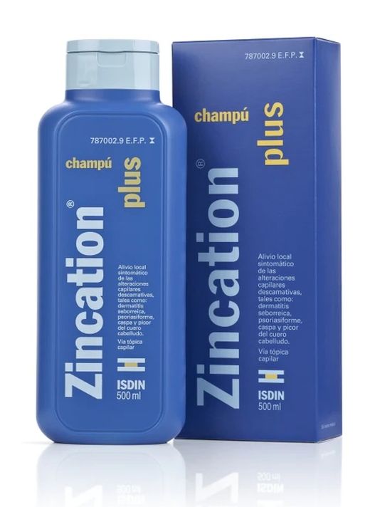 Zincation Plus 10 mg/4 mg/ml Champú